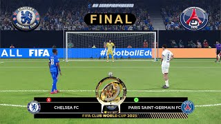 Penalty Shootouts: Chelsea vs PSG • FINAL,  FIFA Club World Cup 2025 • PES 2021