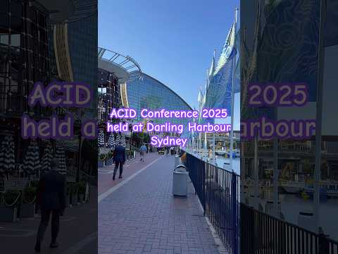 Come with me to attend a conference at beautiful Darling Harbour,Sydney #Australia week #ESG#Global