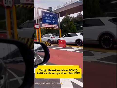 🔥Pembelajaran berharga untuk tertib sesuai antrian #shorts #diaryotomotif #ioniq