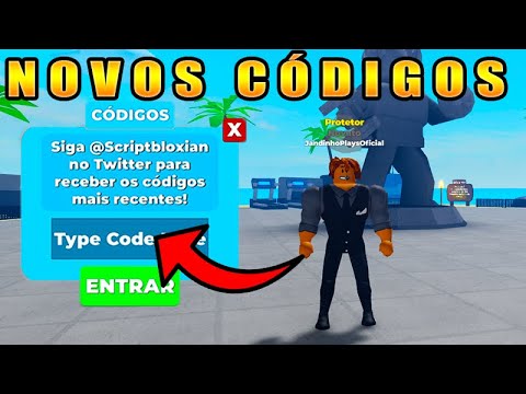 CORRE!! SAIU OS NOVOS CÓDIGOS DA ATUALIZAÇÃO NO MUSCLE LEGENDS - ROBLOX