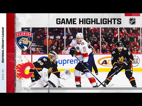 Panthers @ Flames 11/29 | NHL Highlights 2022