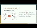 Raízes Quadradas e Quadrados Perfeitos