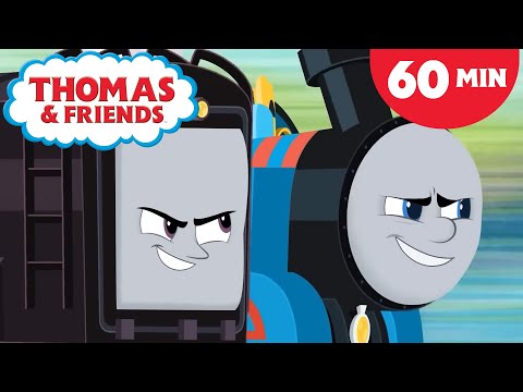 Kereta Thomas & Friends | Ayo Jalan, Thomas! | Kereta Api | Animasi | Kartun | 60 Menit