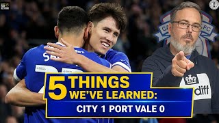 Lack of intensity but another 3 pts  | 5 Things from City 1 Port Vale 0