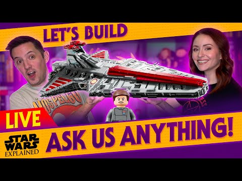 Ask Us Anything While We Build the LEGO Venator!