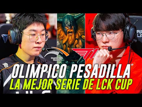 ¡VUELVE EL OLIMPICO! EN FORMA DE PESADILLA | T1 VS HLE | LA MEJOR SERIE DE LA LCK CUP 2025