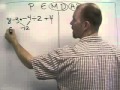 Exploring Order of Operations with Integers
