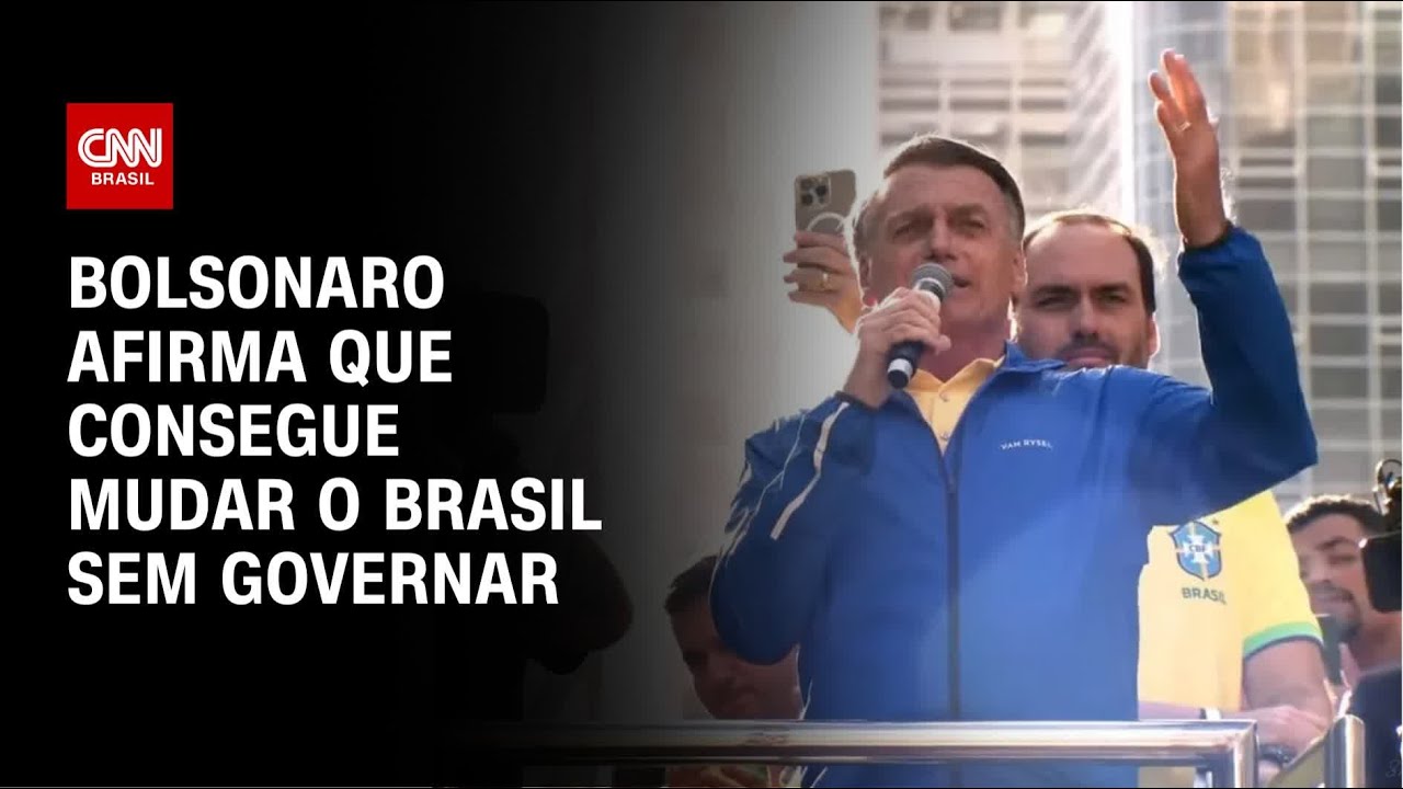 Bolsonaro: Com 50% da Câmara e do Senado, mudo o Brasil | AGORA CNN