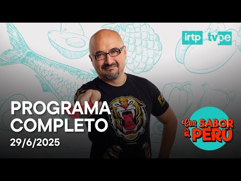 🔴 "Con sabor a Perú": "Acevichables" 📺  TVPerú | Domingo 29 de junio del 2025
