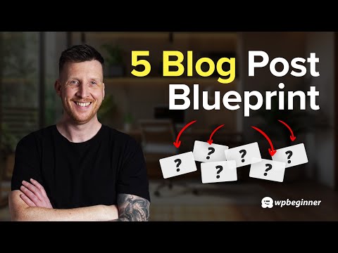 The 5 Post Blog Blueprint (How to Start Without Getting Overwhelmed)