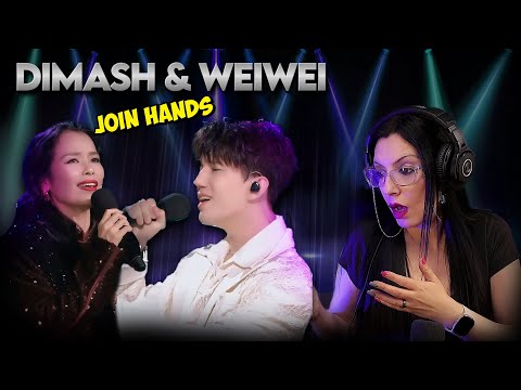 DIMASH & WEI WEI - Join Hands (2025 New Year's Concert of Sichuan) - REACTION & ANALYSIS