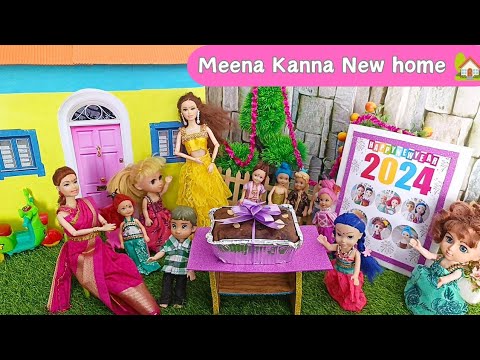 🎉New Year Celebration at மீனா கண்ணா Home🏠| #barbieshowtamil