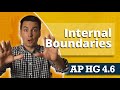 Understanding Internal Boundaries, Redistricting, and Gerrymandering
