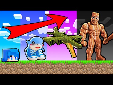 Tôi 100 Ngày Tiến Hóa BRAINROT