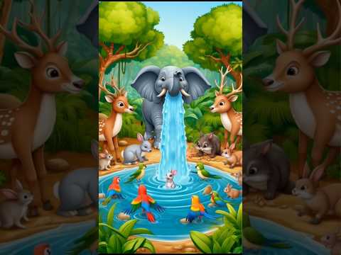 बंदर की कहानी 😨..#shortsfeed #aicartoon