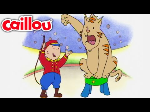 Caillou dołącza do cyrku | Kajtuś - WildBrain | Nauka dla dzieci