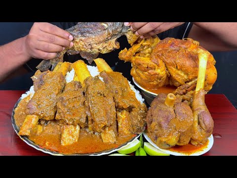 SPICY BEEF CHAAP WiTH RICE MUKBANG #eatwithsumon