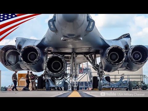 Keeping the Powerful B-1B Lancer Supersonic Speed: Engine Swap and Maintenance Process