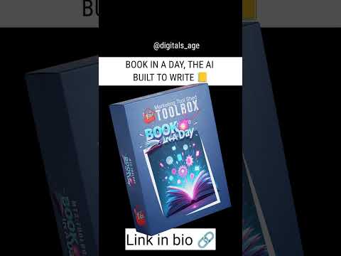 The AI BOOK WRITER | #ai #aibook #aibookwriter #viralvideo #reels #buy