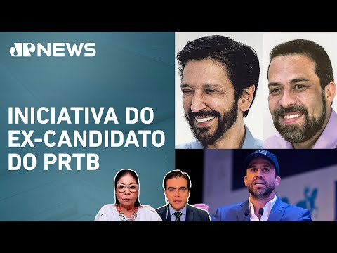 Guilherme Boulos aceita e Ricardo Nunes descarta sabatina promovida por Pablo Marçal