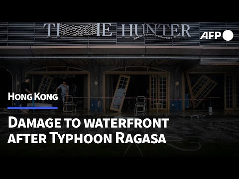 Hong Kong restaurants assess damage after 'devastating' typhoon | AFP