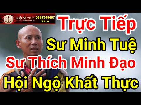 🔴 Trực Tiếp Sư Thích Minh Tuệ Được Thích Minh Đạo Đảnh Lễ Và Cùng Khất Thực 16/1/2025? Luật Sư Vlogs