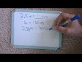 Unit Conversion and Metric System Concepts