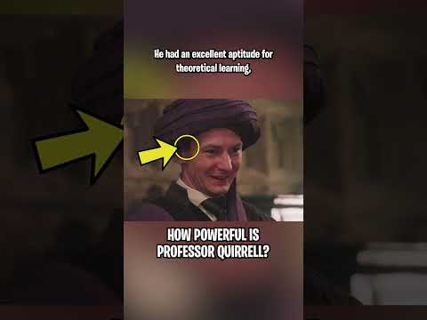 How powerful is Professor Quirrell? #short