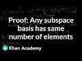 Understanding Basis and Dimension in Vector Spaces