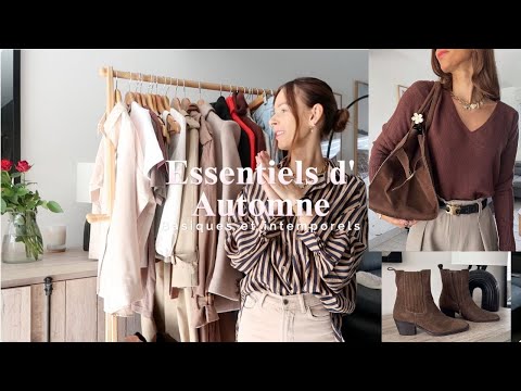 CAPSULE WARDROBE AUTOMNE : BASIQUES ET ESSENTIELS