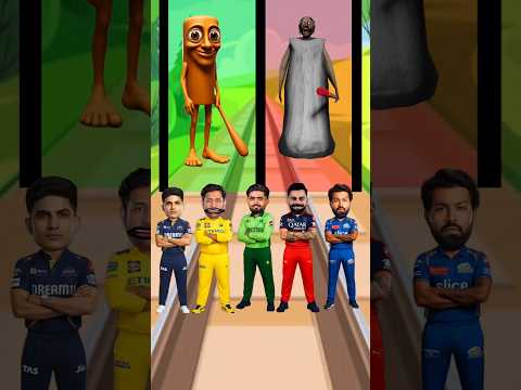 Stuck Between Granny & Tung Rung Sagoor – What Will Kohli & Dhoni Do? 😱 | #shorts #viratkohli