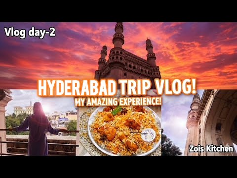 Hyderabad Trip Vlog Day 2 🌸| Mumbai to Hyderabad 🚙
