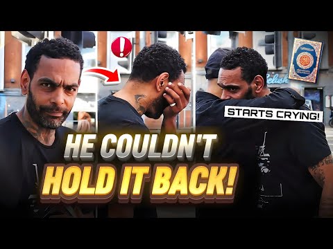 🤯📗🔥HE Asked for a Quran LAST NIGHT… Then THIS Happened! *EMOTIONAL*