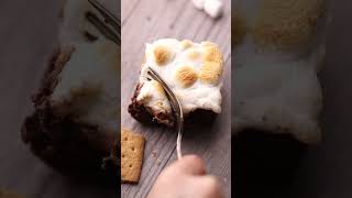 Easy Homemade S'mores Brownies Recipe - Recipe link in description