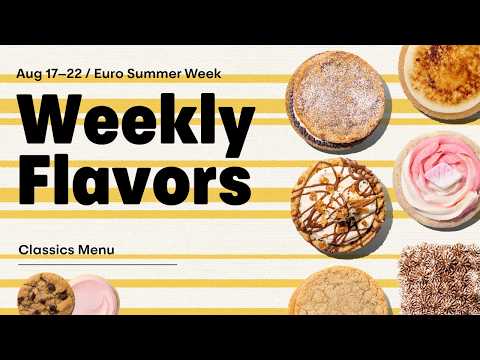 Crème Brûlée Cookie, Cannoli Cookie, & More! | Crumbl