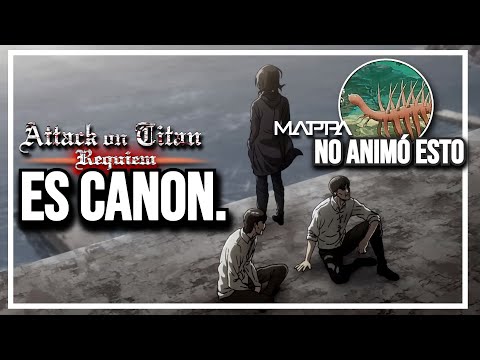 Attack On Titan REQUIEM es CANON : Volvió WIT por 15 minutos. #ShingekiNoKyojin (refERENcias)