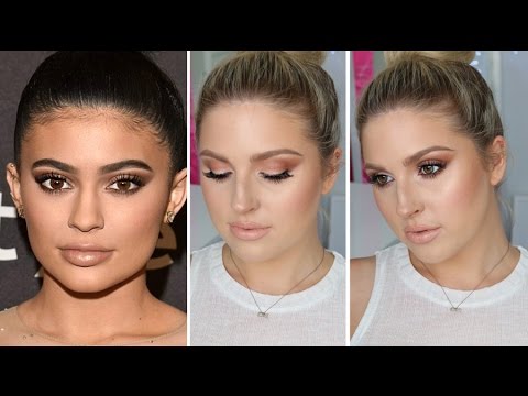 Kylie Jenner Inspired Neutral Makeup ? Glamorous On Fair Skin