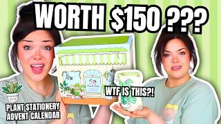 ADVENT WORTH $150?! | Plant Shop Advent By Hubman & Chubgirl