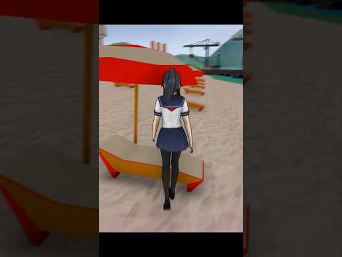 BEACH in Yandere Simulator #shorts #yanderesimulator