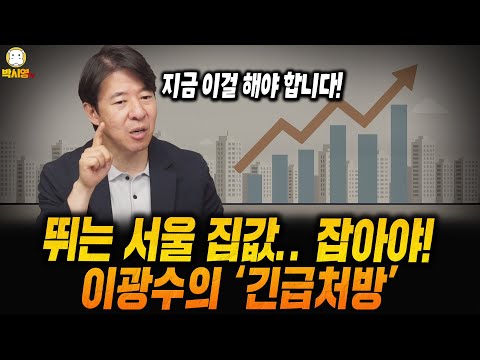 [클립 영상] 뛰는 서울 집값.. 잡아야! / 이광수의 '긴급처방' (ft. 경제만화방)