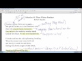 Characterization of the Father in Poetry