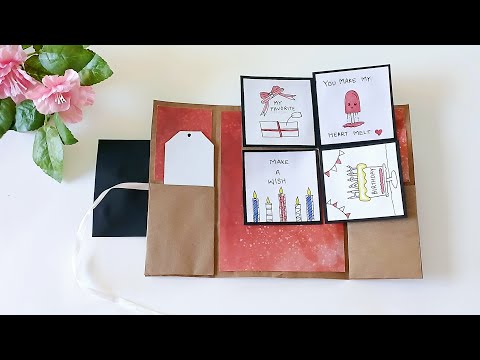 Handmade Birthday Card Idea | DIY Birthday Card | How to Make