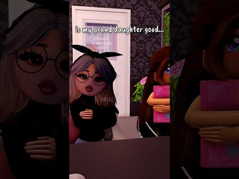 POV: Your grandmother speaks to your principal…? | #royalehigh #shorts #fyp #roblox
