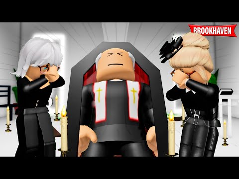 O PADRE DE BROOKHAVEN MORREU! Historinhas Brookhaven Roblox