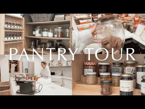 KITCHEN PANTRY ORGANISE + TOUR | B&M Haul Storage Solutions