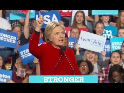 Hillary Clinton Full Speech at Grand Rapids, Michigan Rally