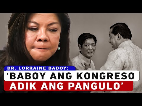 Bab0y Ang Kongreso, Marcos ADlK Ayon Kay Dr Badoy