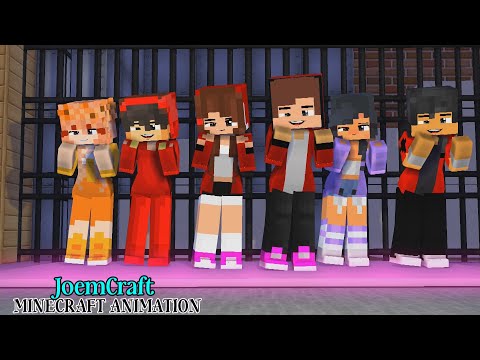 JJ MAIZEN GRILFRIEND COUPLE DANCE | JUST DANCE | SHUFFLE DANCE | APHMAU, CASH - Minecraft Animation