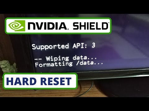 nvidia shield controller reset