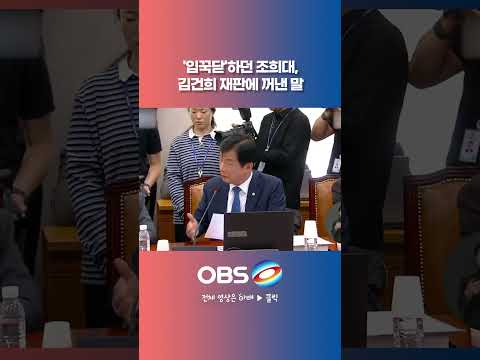 탄핵 거론에도 '입꾹닫'하던 조희대, <strong>김건희</strong> 재판에 꺼낸 말  #쇼츠 #국정감사 #조희대 #재제청 #<strong>김건희</strong> #재판 #탄핵